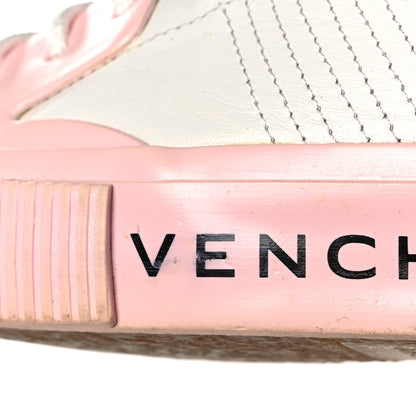 Givenchy Canvas Logo Tennis Light Low Top Sneakers 37 White Pink 9 of 14