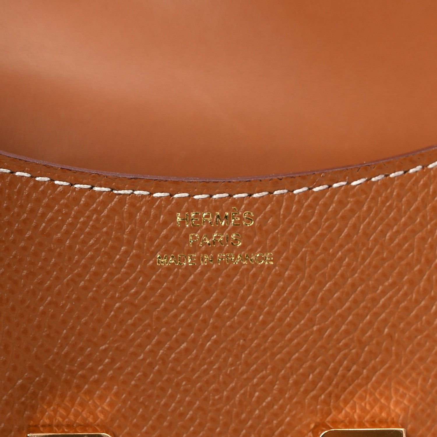 Hermes Epsom Constance Slim Wallet Gold 7 of 8