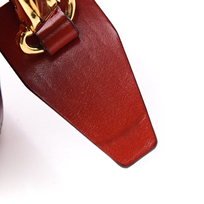 Burberry Bridle Calfskin Doyle Crossbody Red 18 of 18