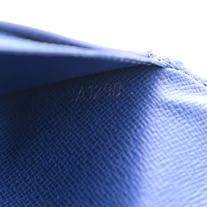 Louis Vuitton Taigarama Brazza Wallet NM Cobalt 7 of 8
