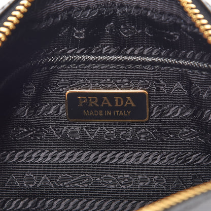 Prada Saffiano Small Camera Crossbody Bag Black 6 of 7