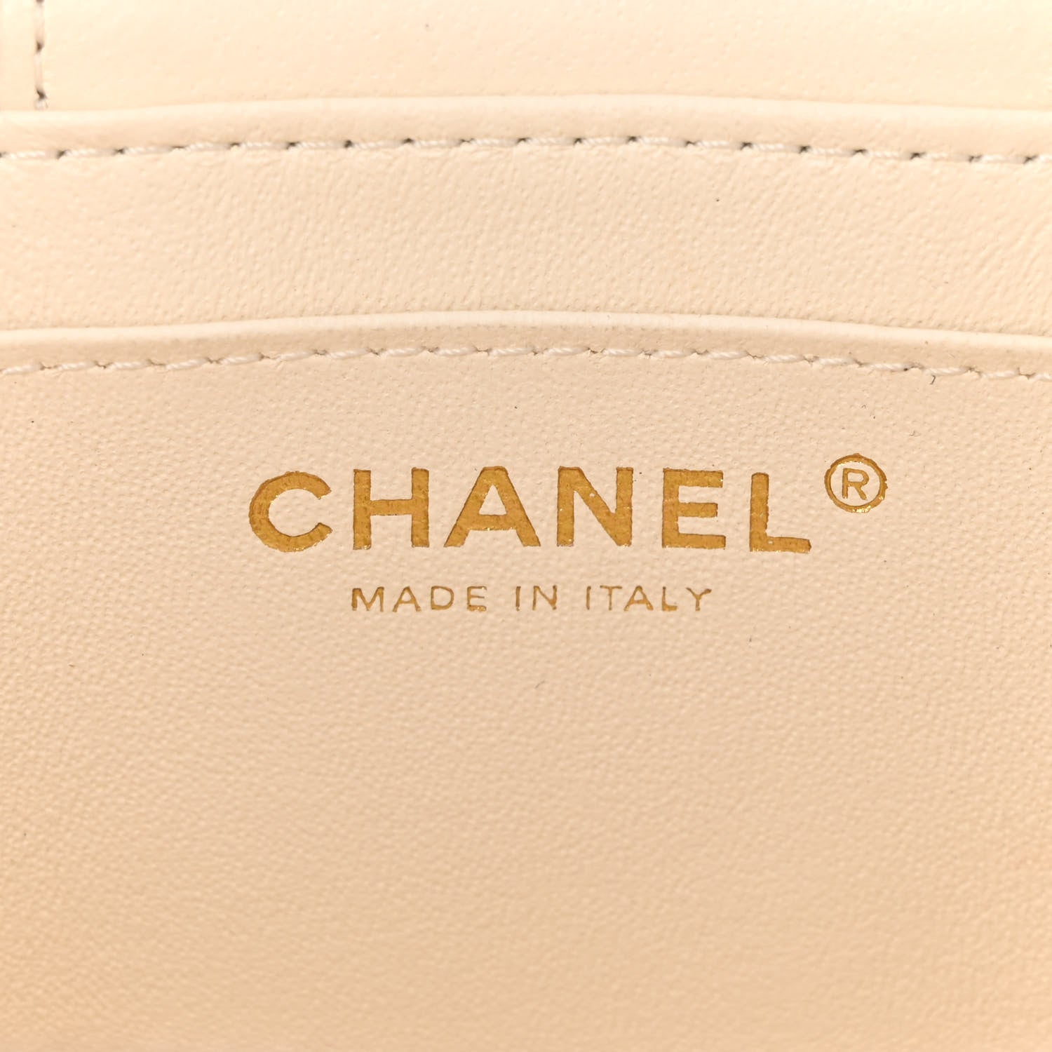 Chanel Lambskin Quilted Trendy Vanity Case White 6 of 16