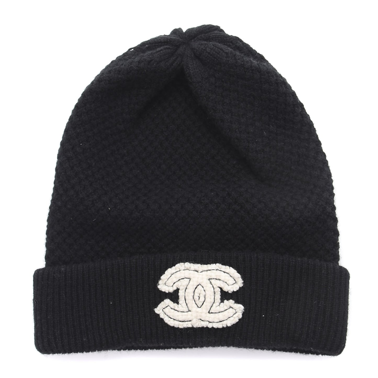 Cashmere CC Beanie Hat Black