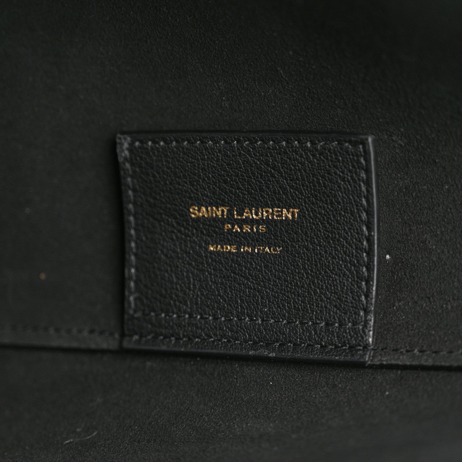 Saint Laurent Calfskin Large Shopping Tote Black 7 of 13