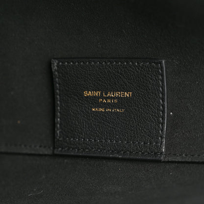 Saint Laurent Calfskin Large Shopping Tote Black 7 of 13