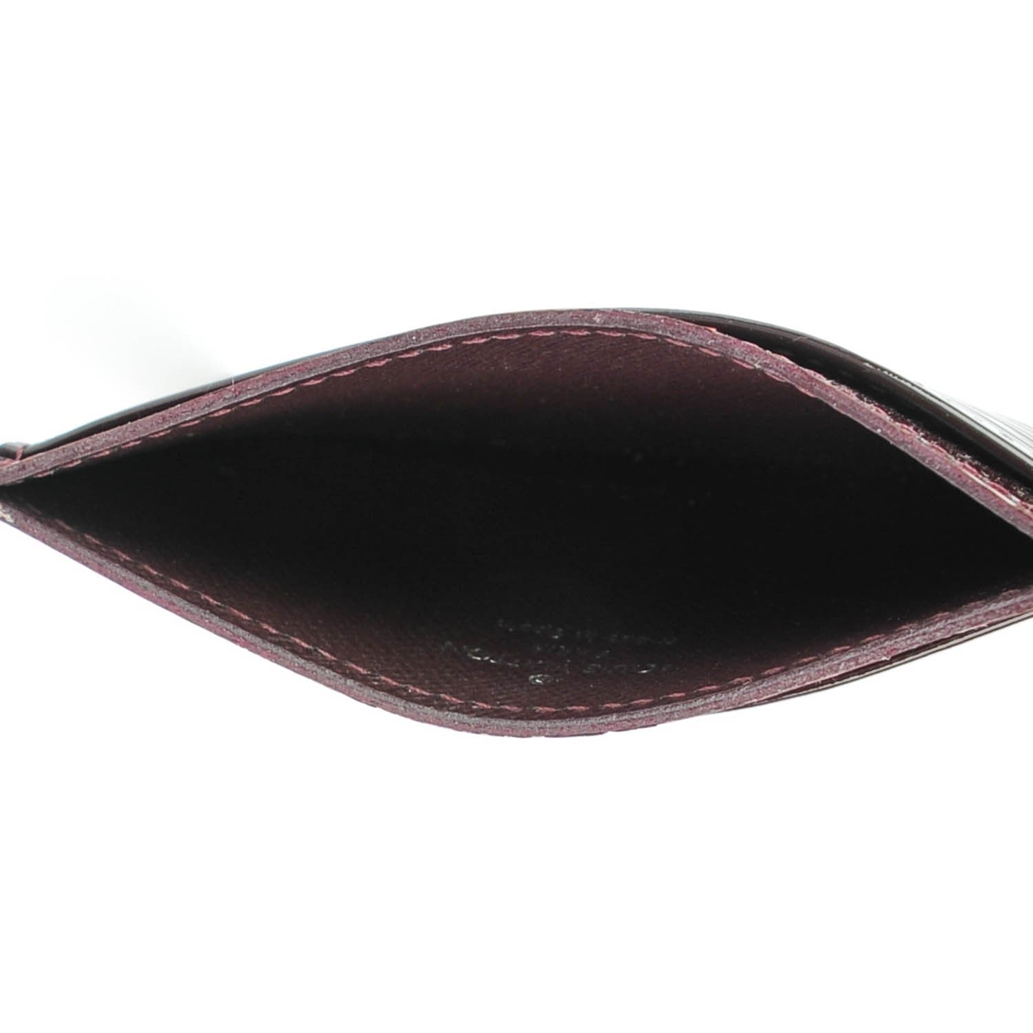 Louis Vuitton Electric Epi Card Holder Prune 5 of 7