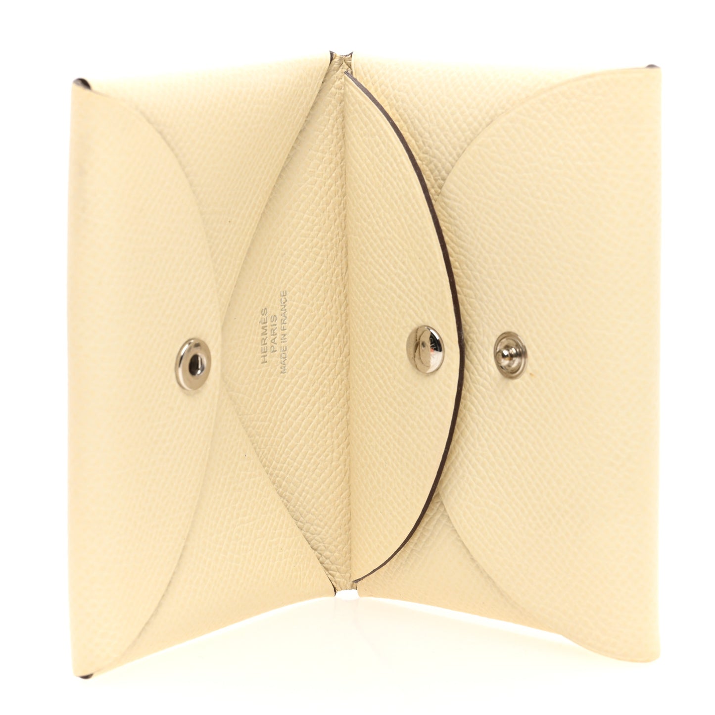 Epsom Calvi Duo Card Case Craie