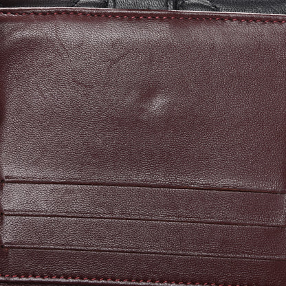 Chanel Lambskin Quilted Compact French Flap Wallet Black 10 of 12