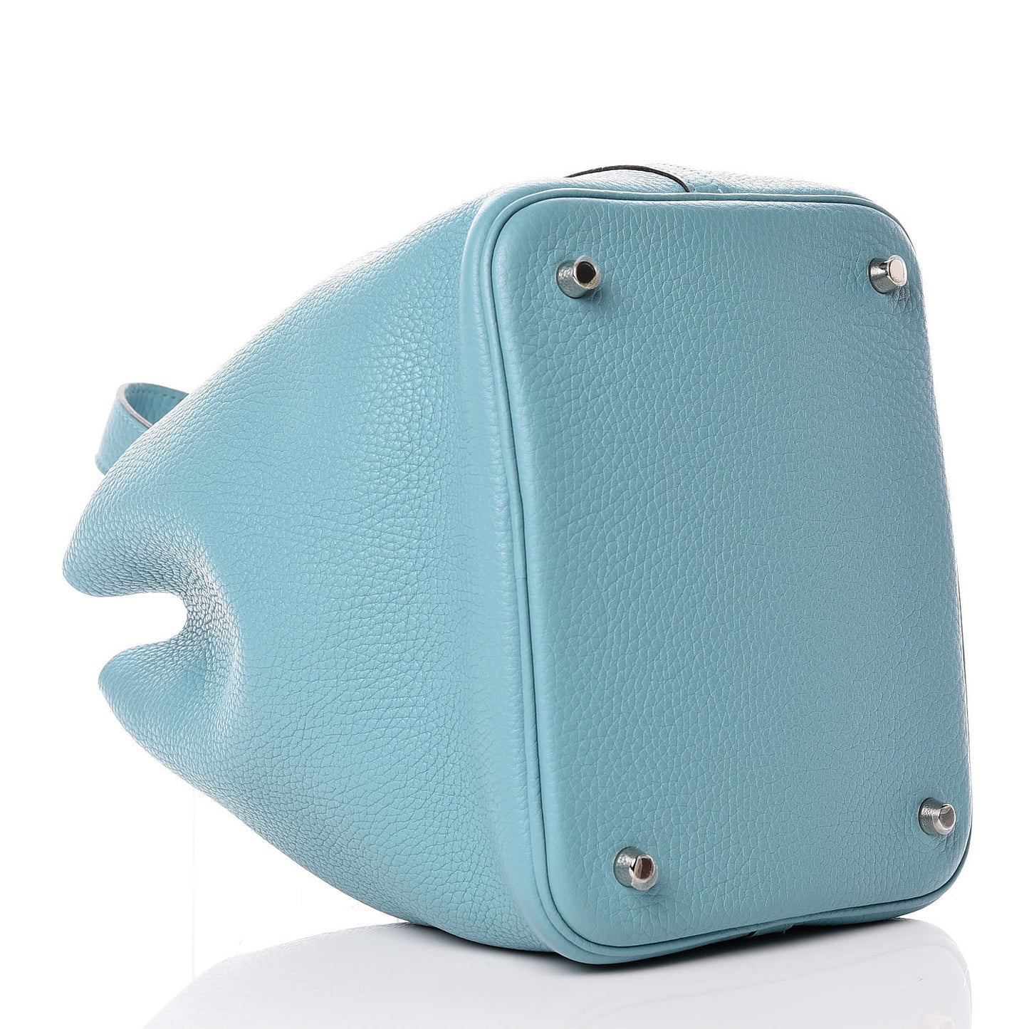Taurillon Clemence Picotin Lock 22 MM Bleu Atoll