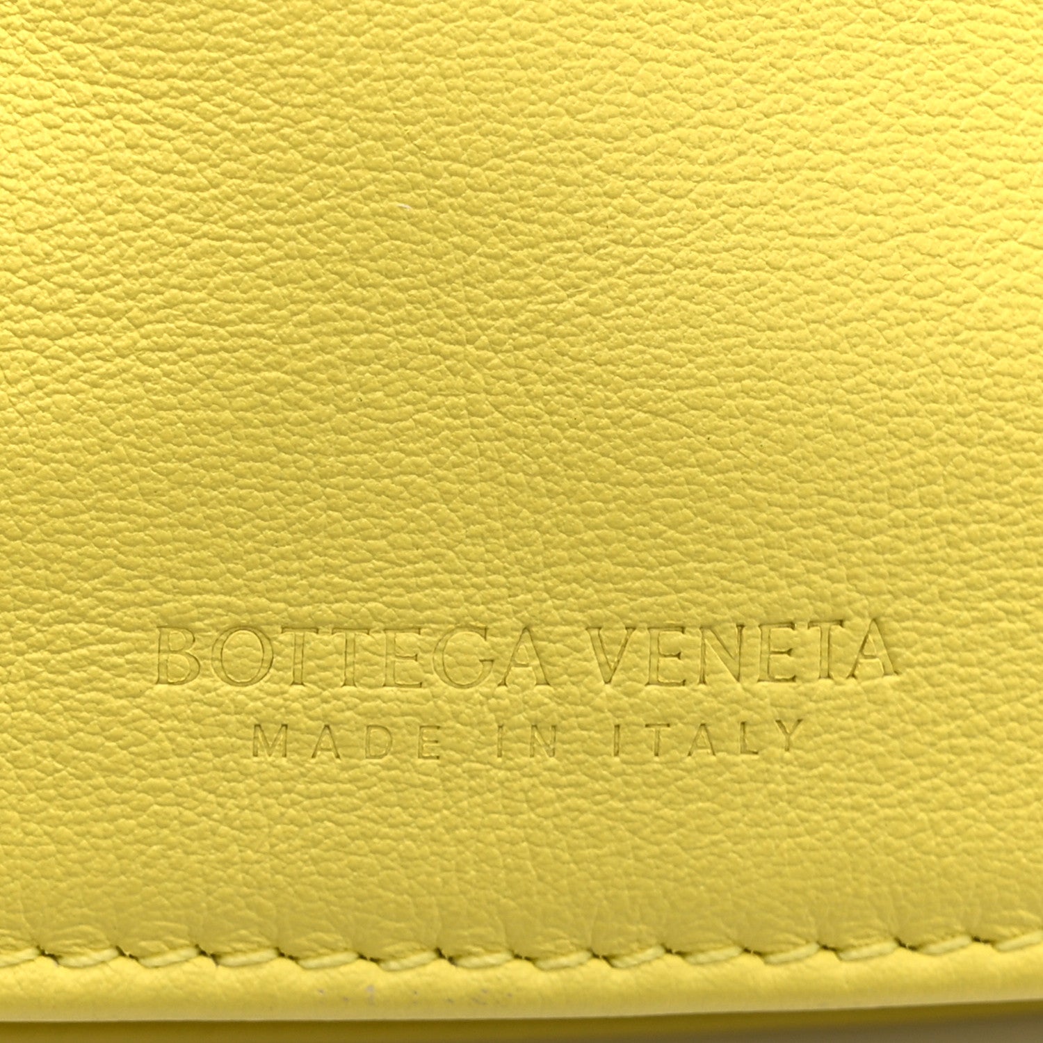 Bottega Veneta Calfskin Mini BV Twist Yellow 6 of 11