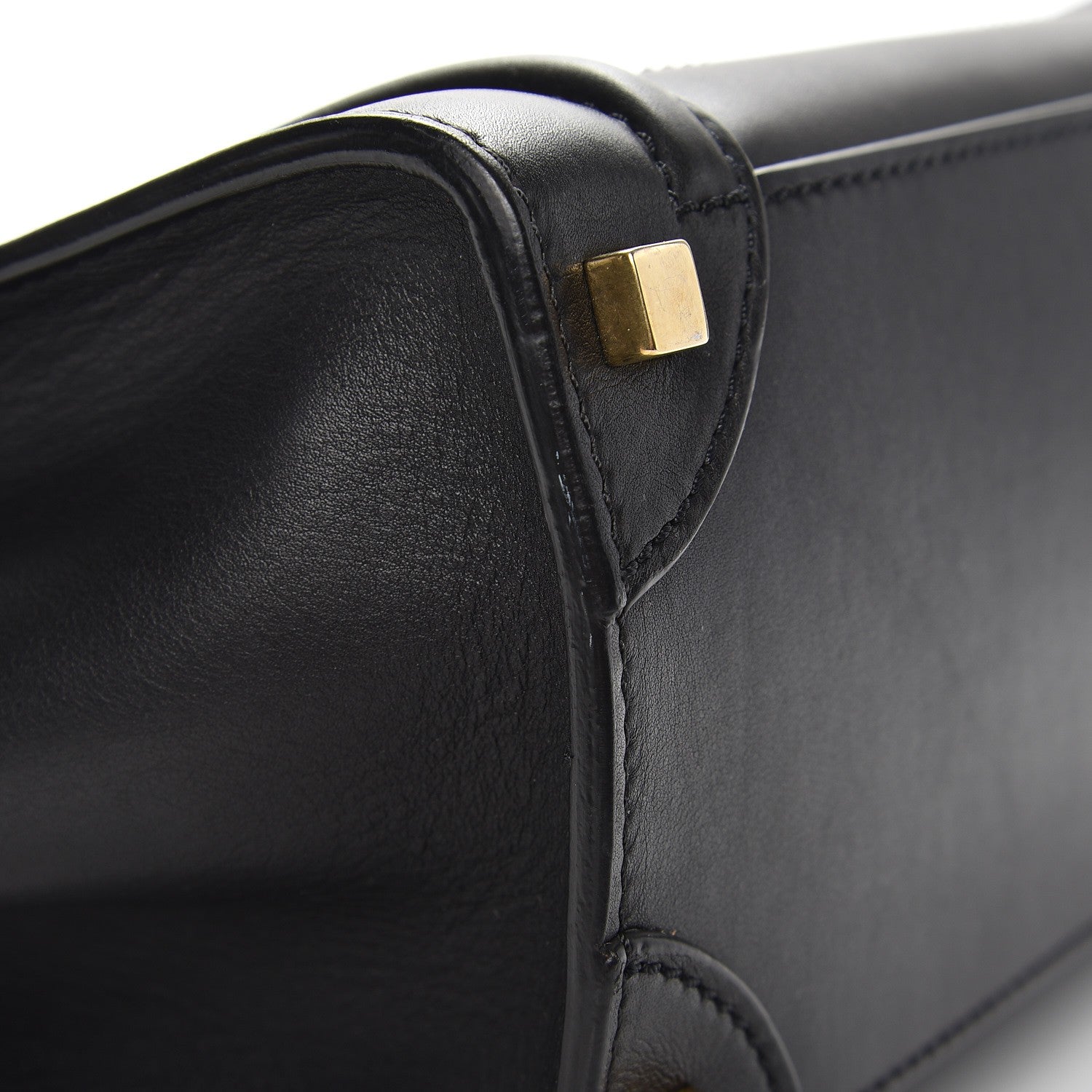 Celine Smooth Calfskin Micro Luggage Black 8 of 9