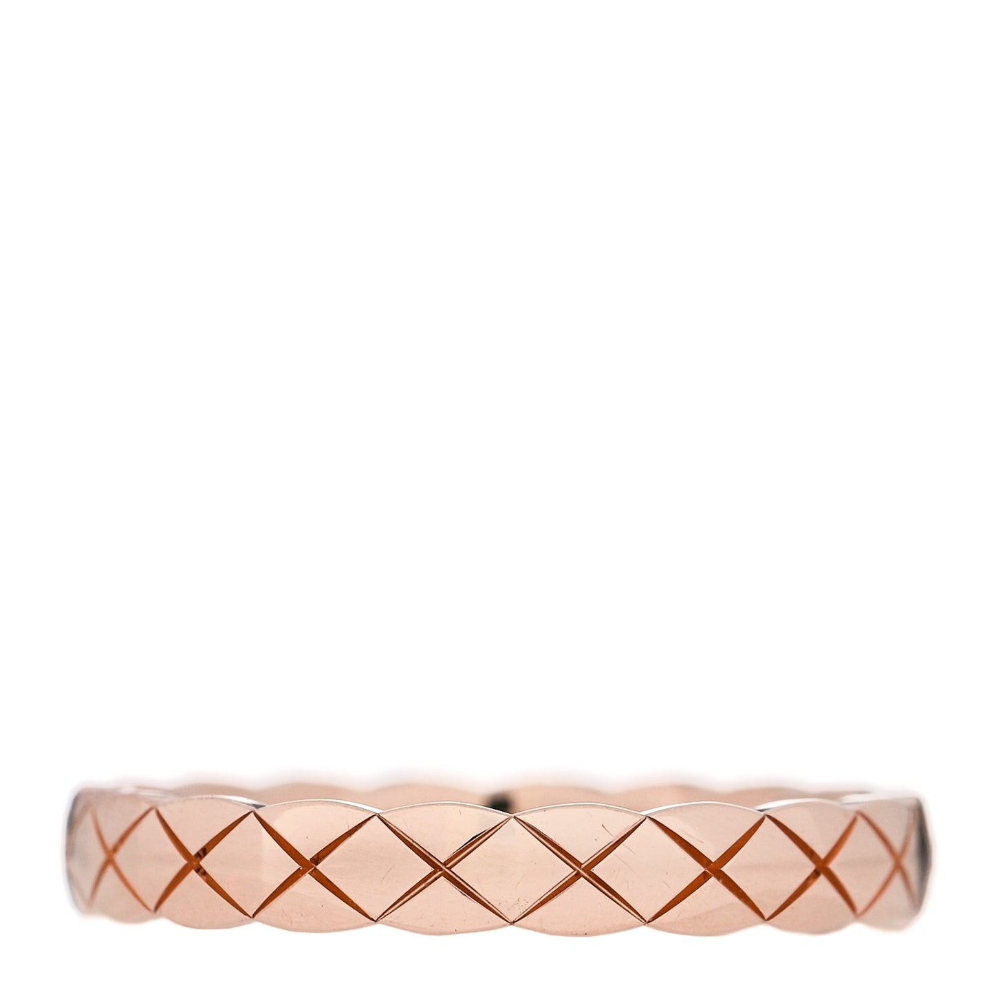 18K Beige Gold Mini Coco Crush Ring 58 8.25