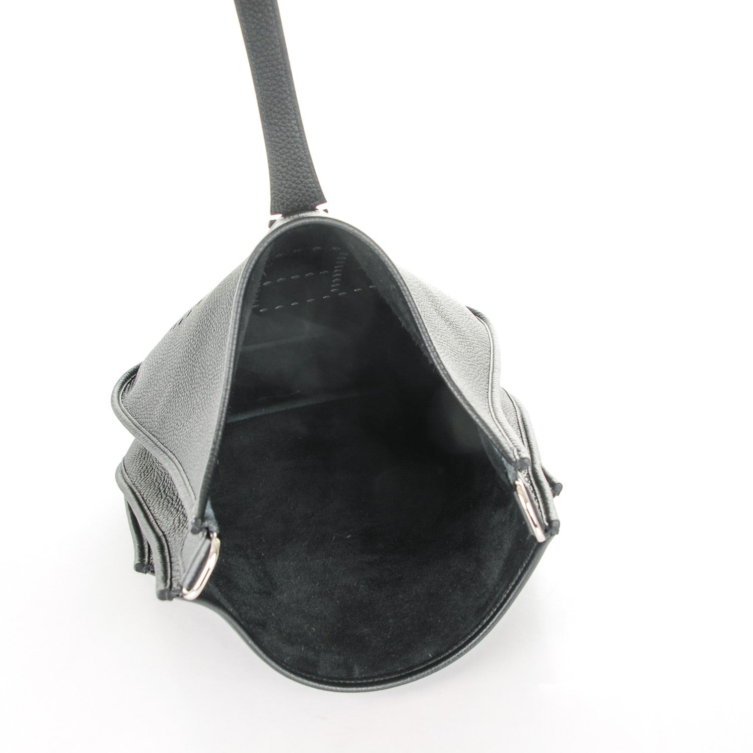Hermes Taurillon Clemence Evelyne III GM Black 5 of 7