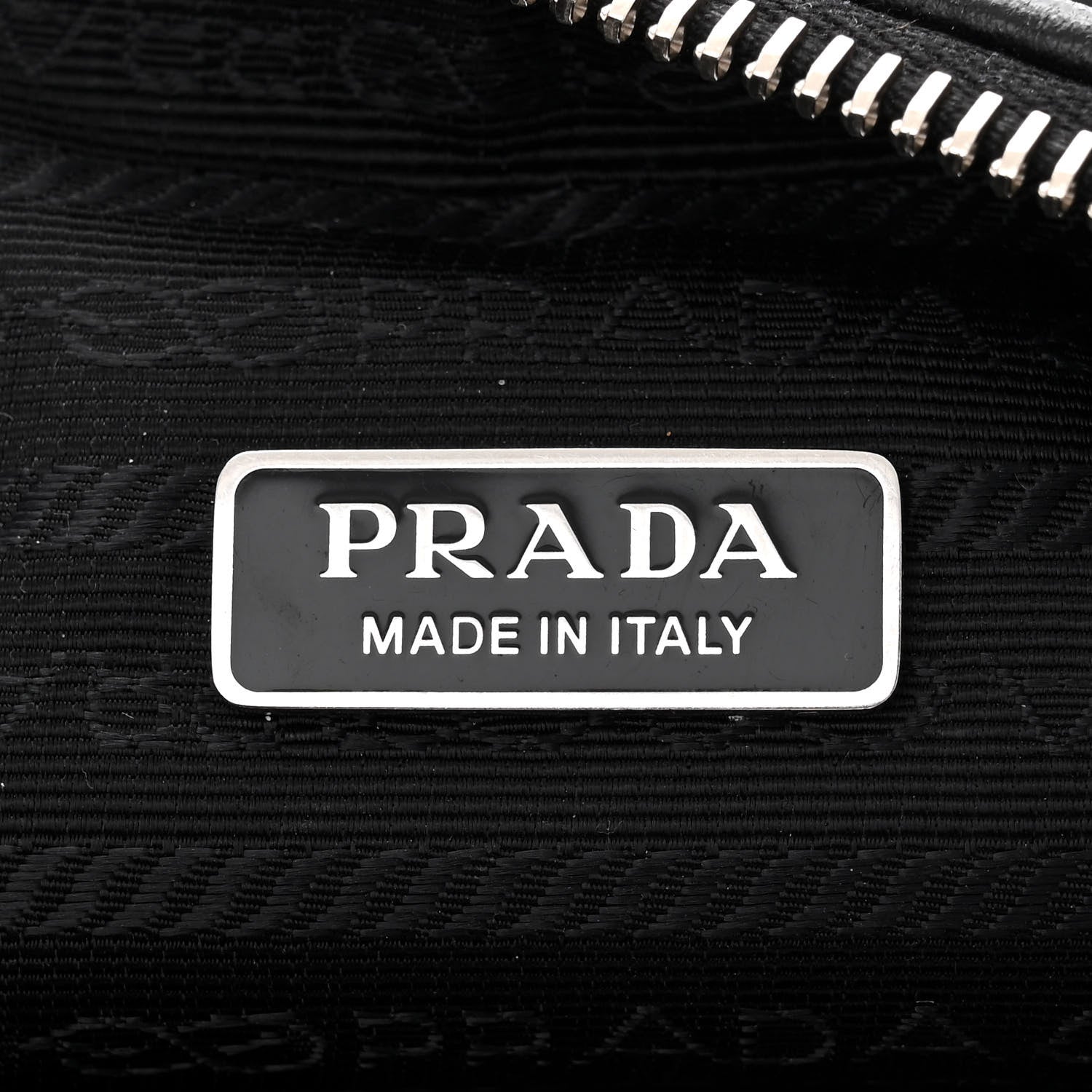 Prada Grace Lux Triangle Shoulder Bag Black 6 of 11