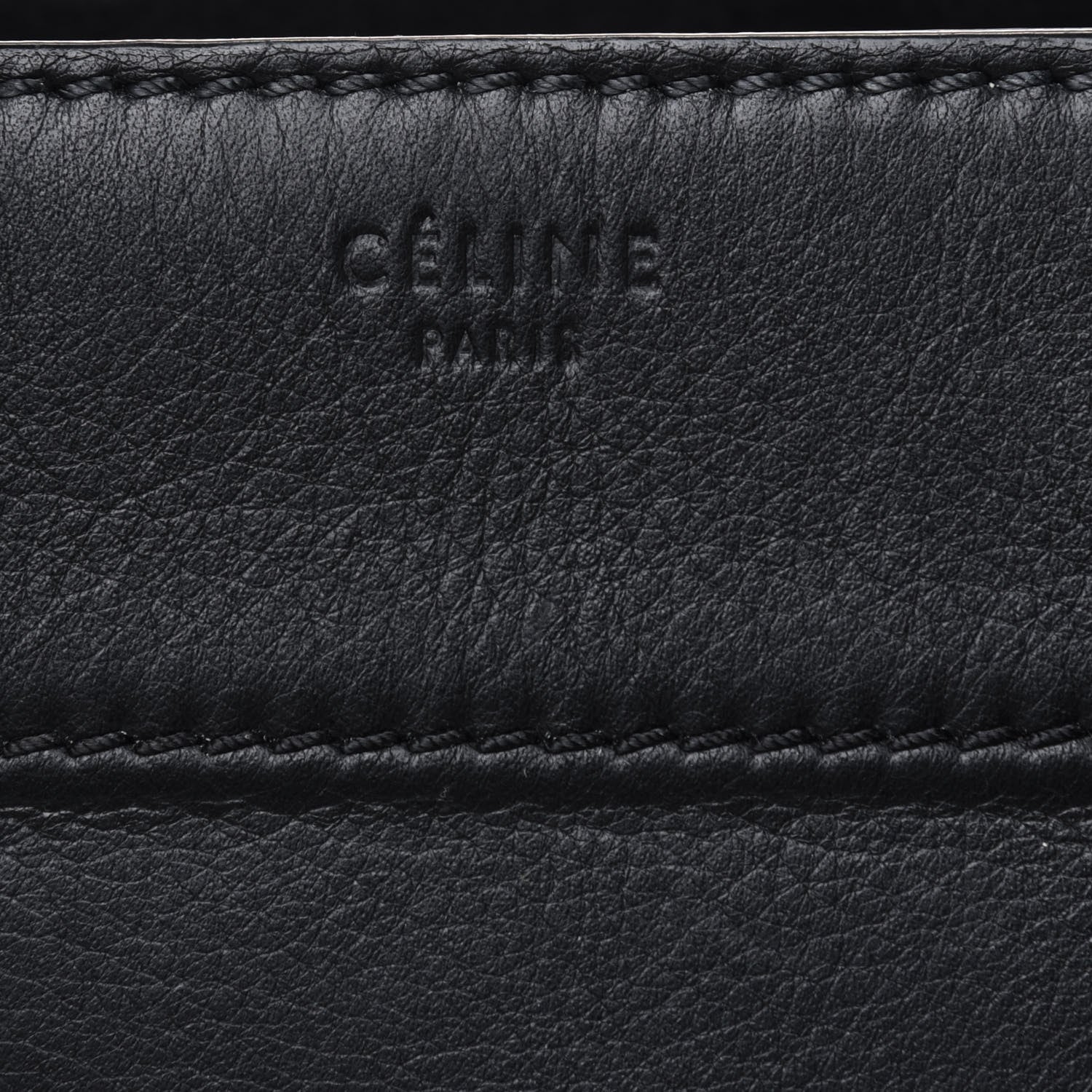 Celine Supple Calfskin Medium Phantom Luggage Black 18 of 22