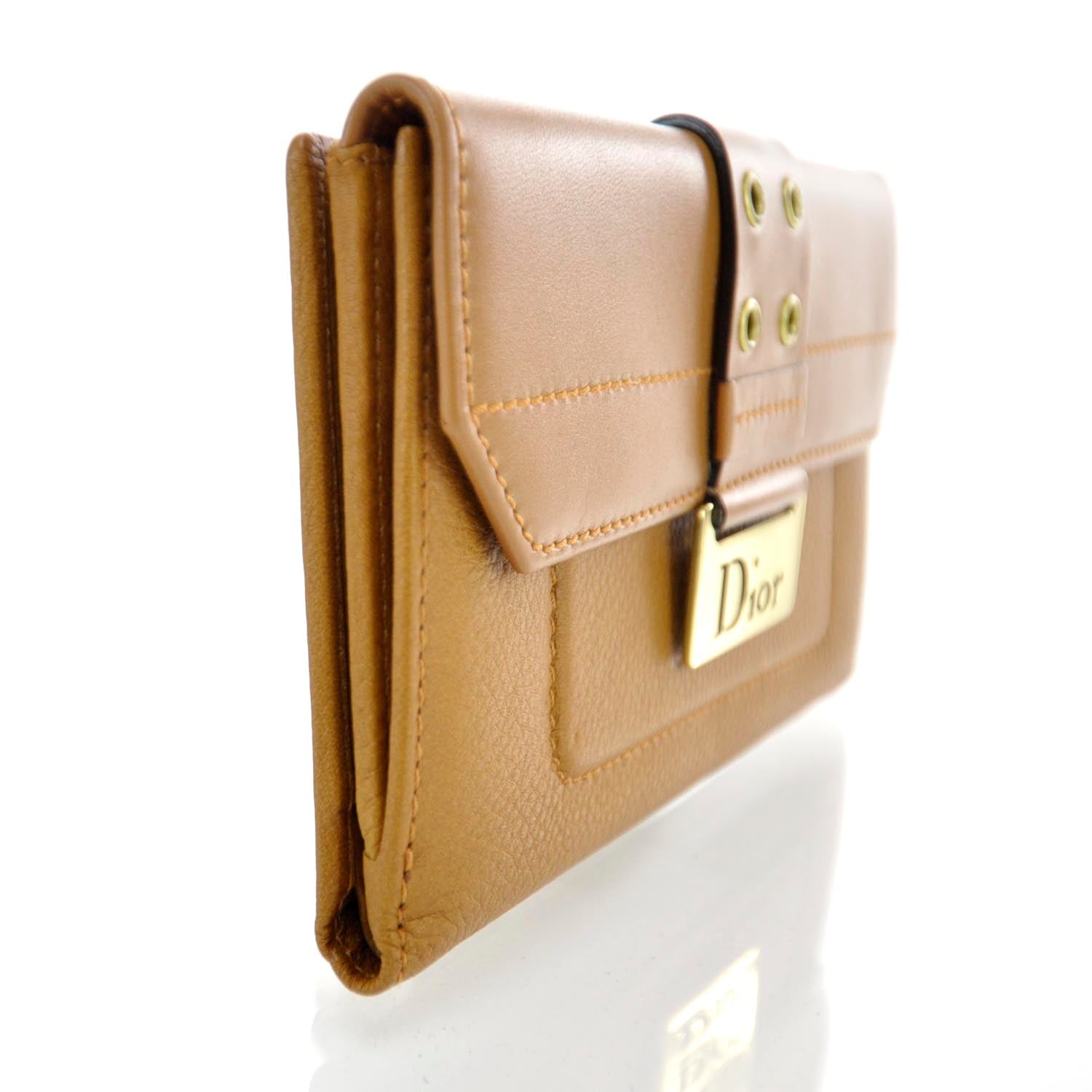 Christian Dior Leather Street Chic Wallet 3 of 8