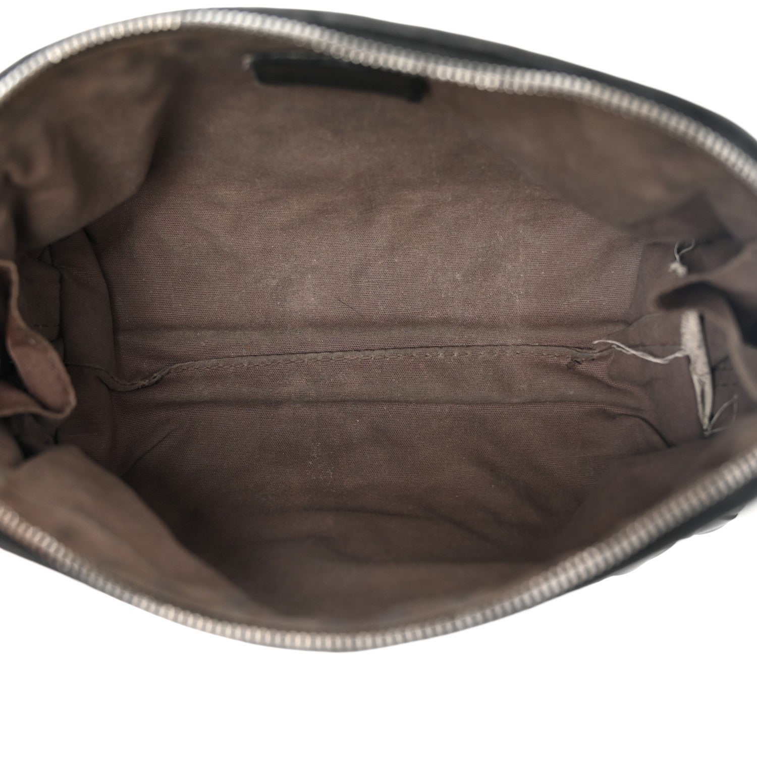 Bottega Veneta Nappa Intrecciato Small Cosmetic Pouch Black 5 of 8