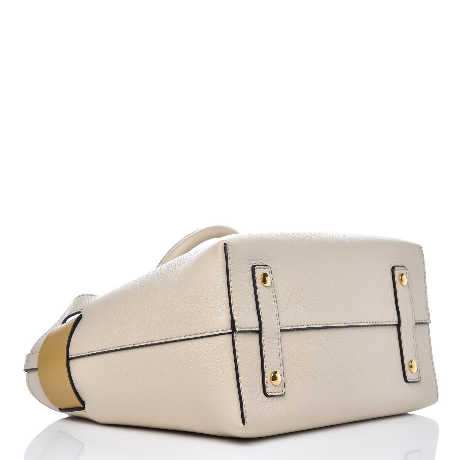 Burberry Soft Grain Calfskin Small Belt Bag Limestone Yellow 4 of 8