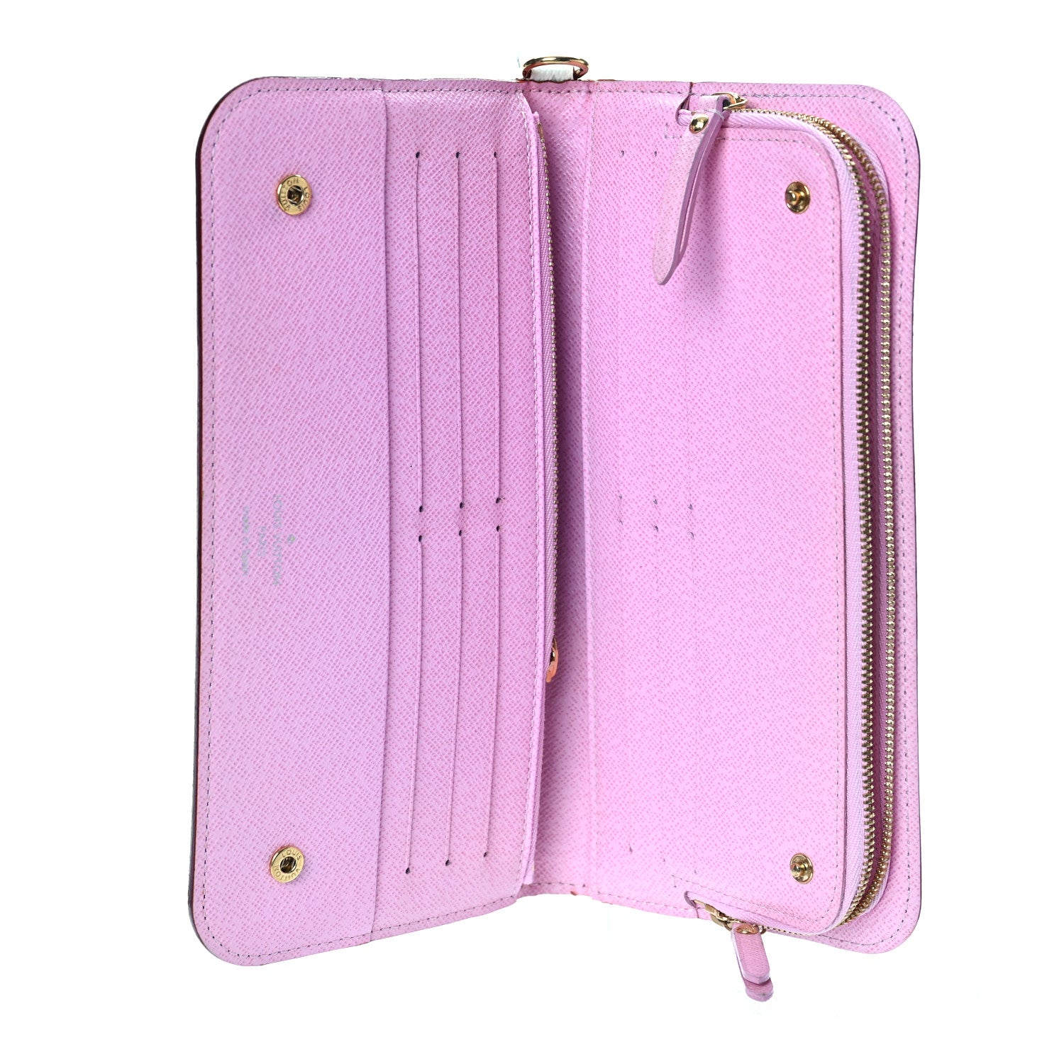 Louis Vuitton Monogram Multicolor Insolite Wallet White Litchi 6 of 10