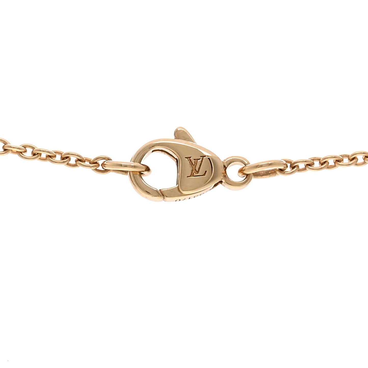 18K Yellow Gold Empreinte Pendant Necklace