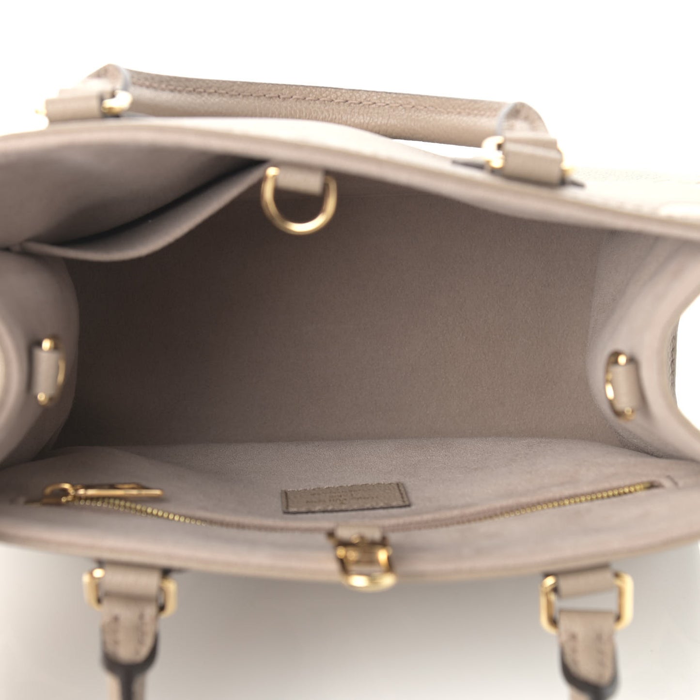 Empreinte Monogram Giant Onthego PM Tourterelle Creme