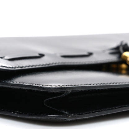 Hermes Box Tassel Shoulder Bag Black 9 of 10