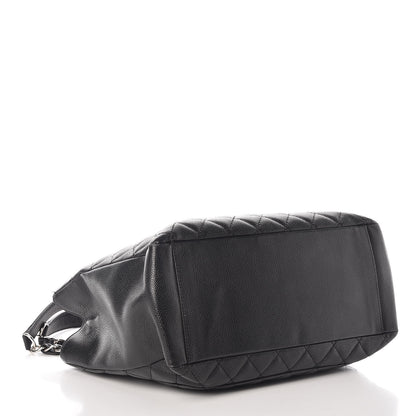 Chanel Caviar Quilted Grand Shopping Tote GST Black 4 of 9