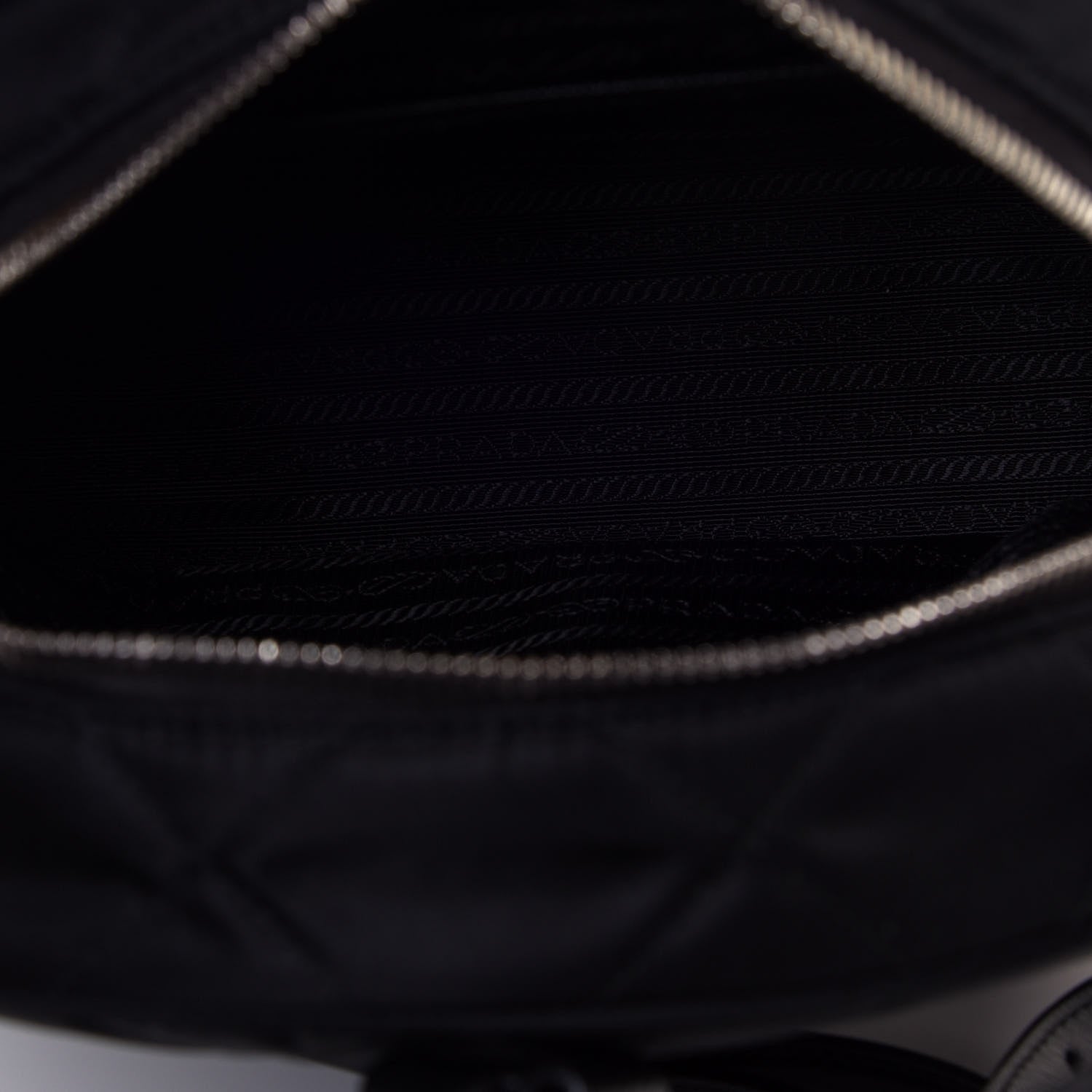 Prada Nylon Tessuto Impuntu Quilted Backpack Black 4 of 10
