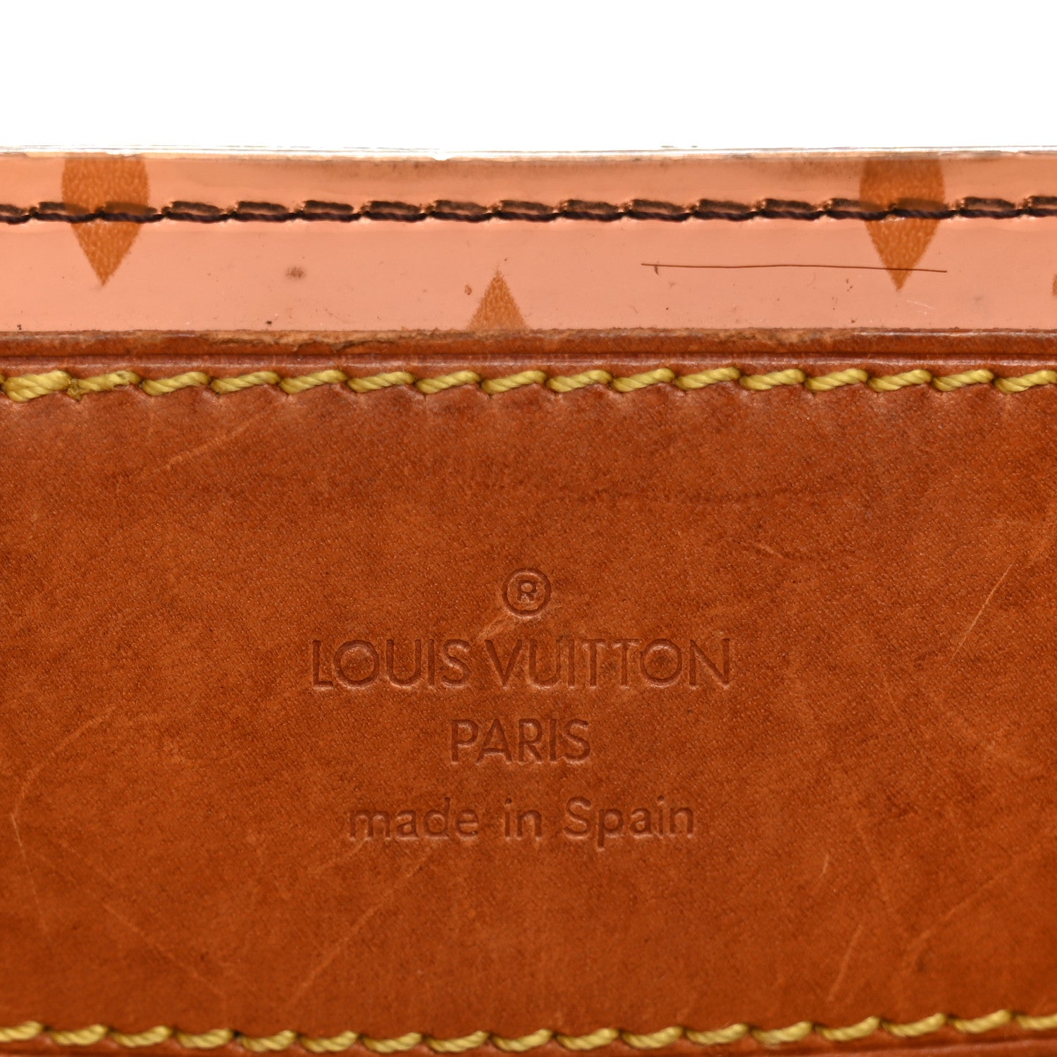 Louis Vuitton Vinyl Cabas Ambre PM 6 of 14