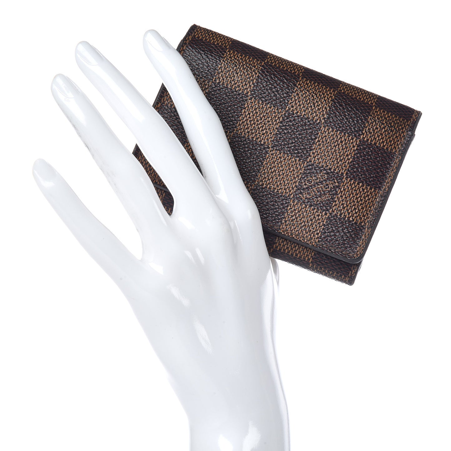 Damier Ebene Business Card Holder