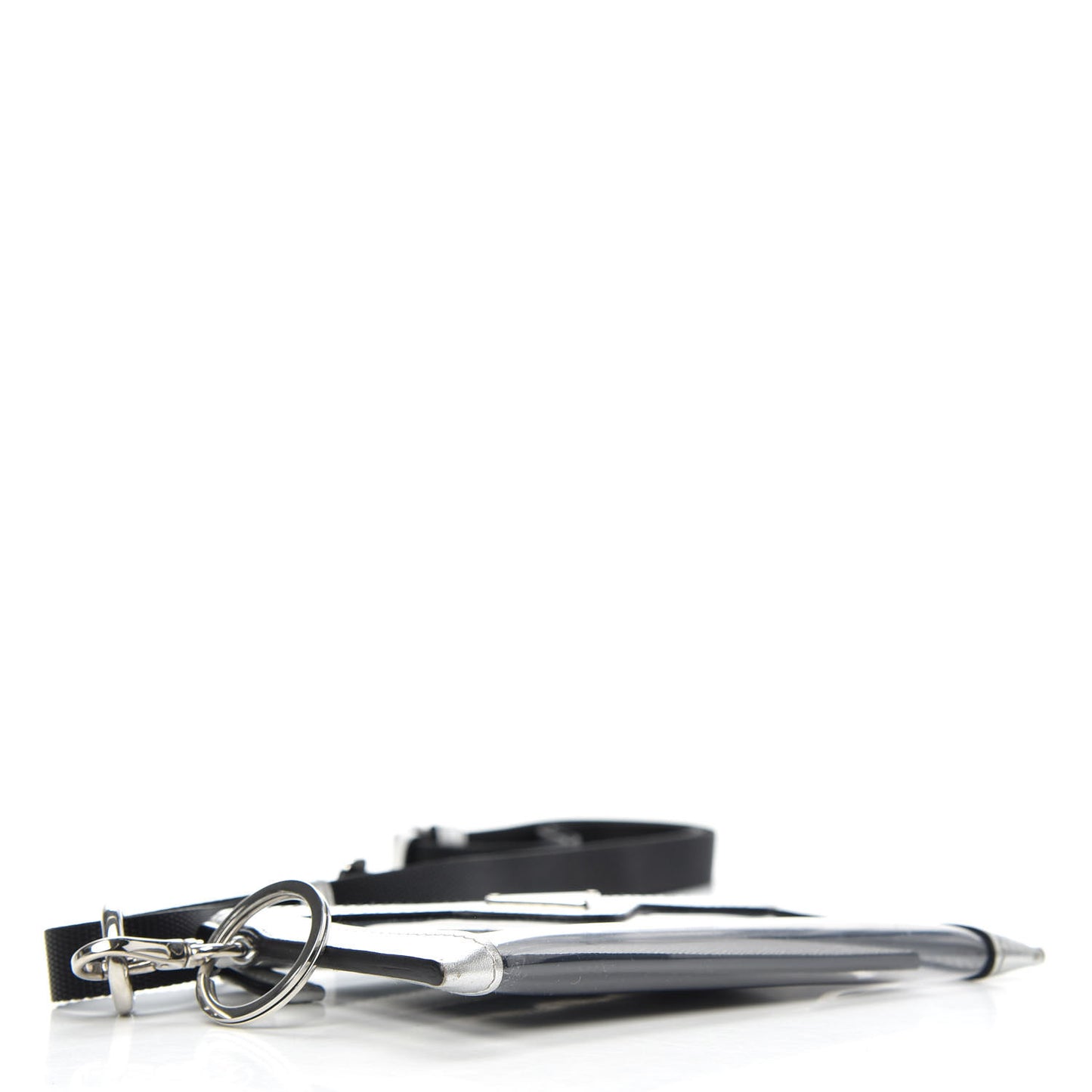 Vernice Plexiglass Card Holder Argento