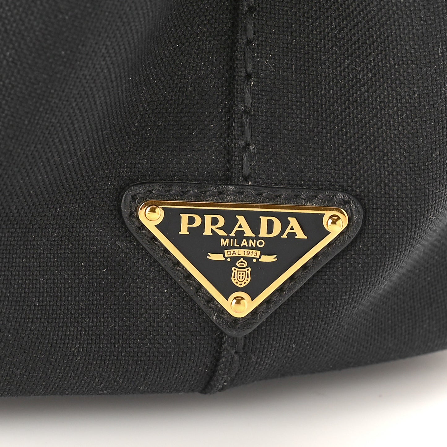 Canapa Small Logo Tote Black