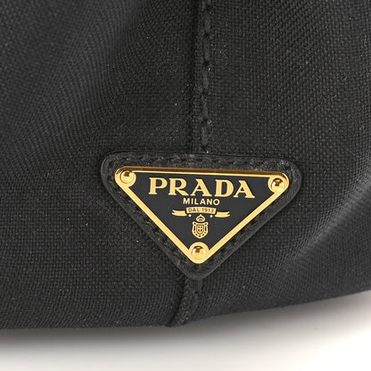 Prada Canapa Small Logo Tote Black 7 of 10