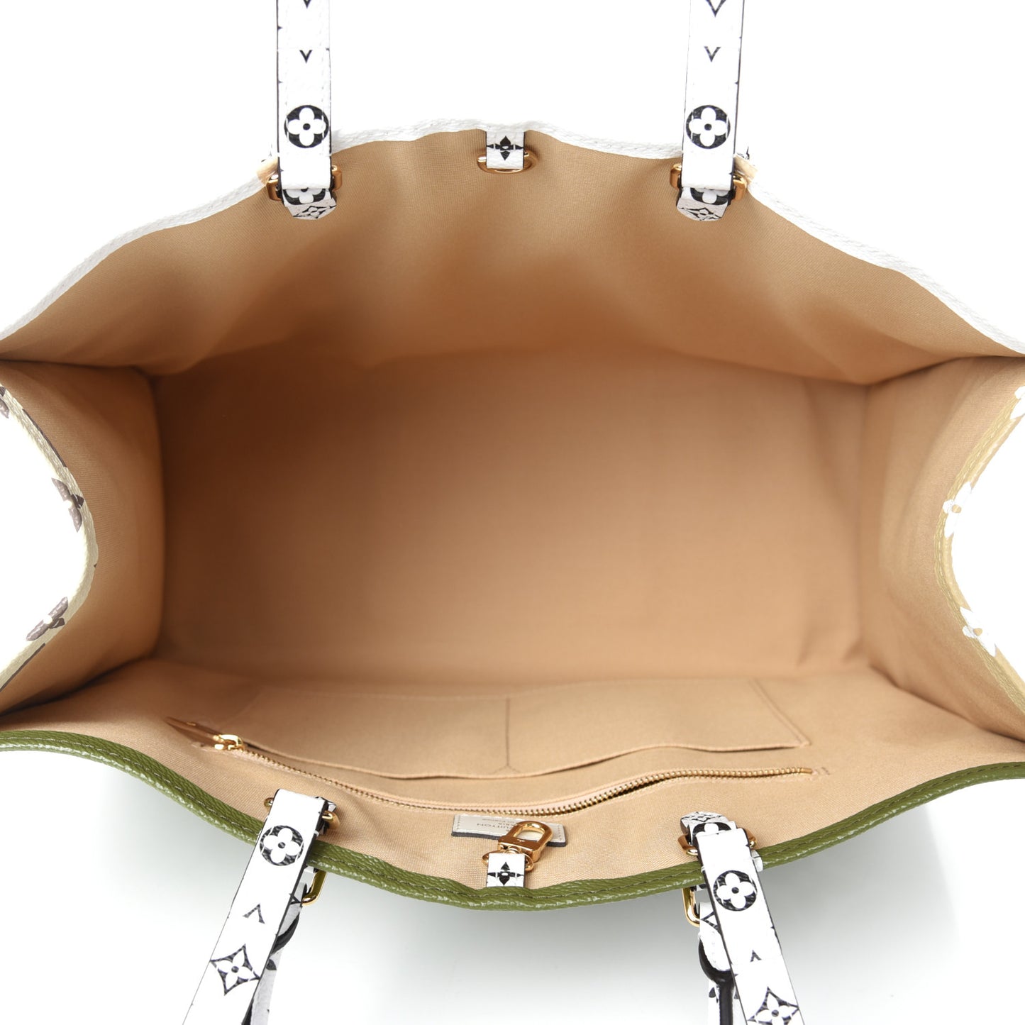 Monogram Giant Onthego GM Kaki Beige