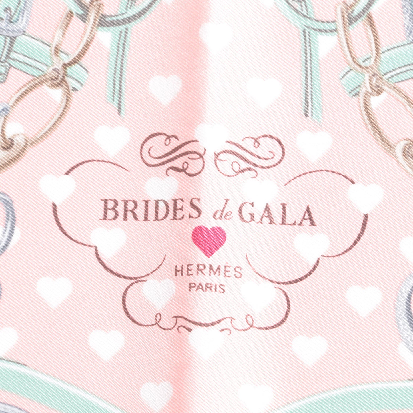 Silk Brides De Gala Love Pocket Square Beige Rose Dragee Vert Amande
