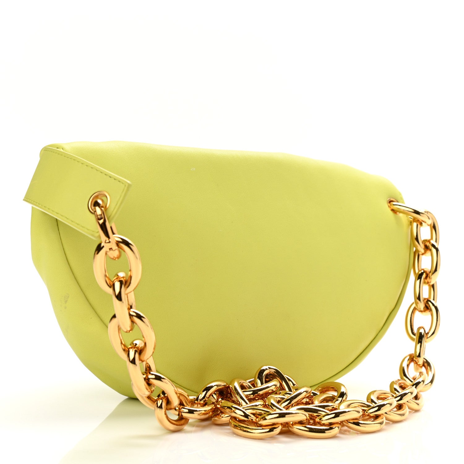 Bottega Veneta Nappa The Belt Chain Pouch Seagrass 3 of 11