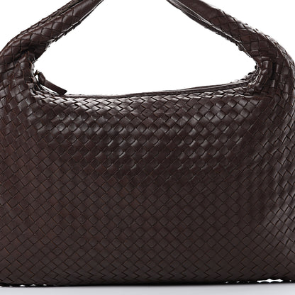 Bottega Veneta Nappa Intrecciato Large Veneta Hobo Ebano 8 of 11