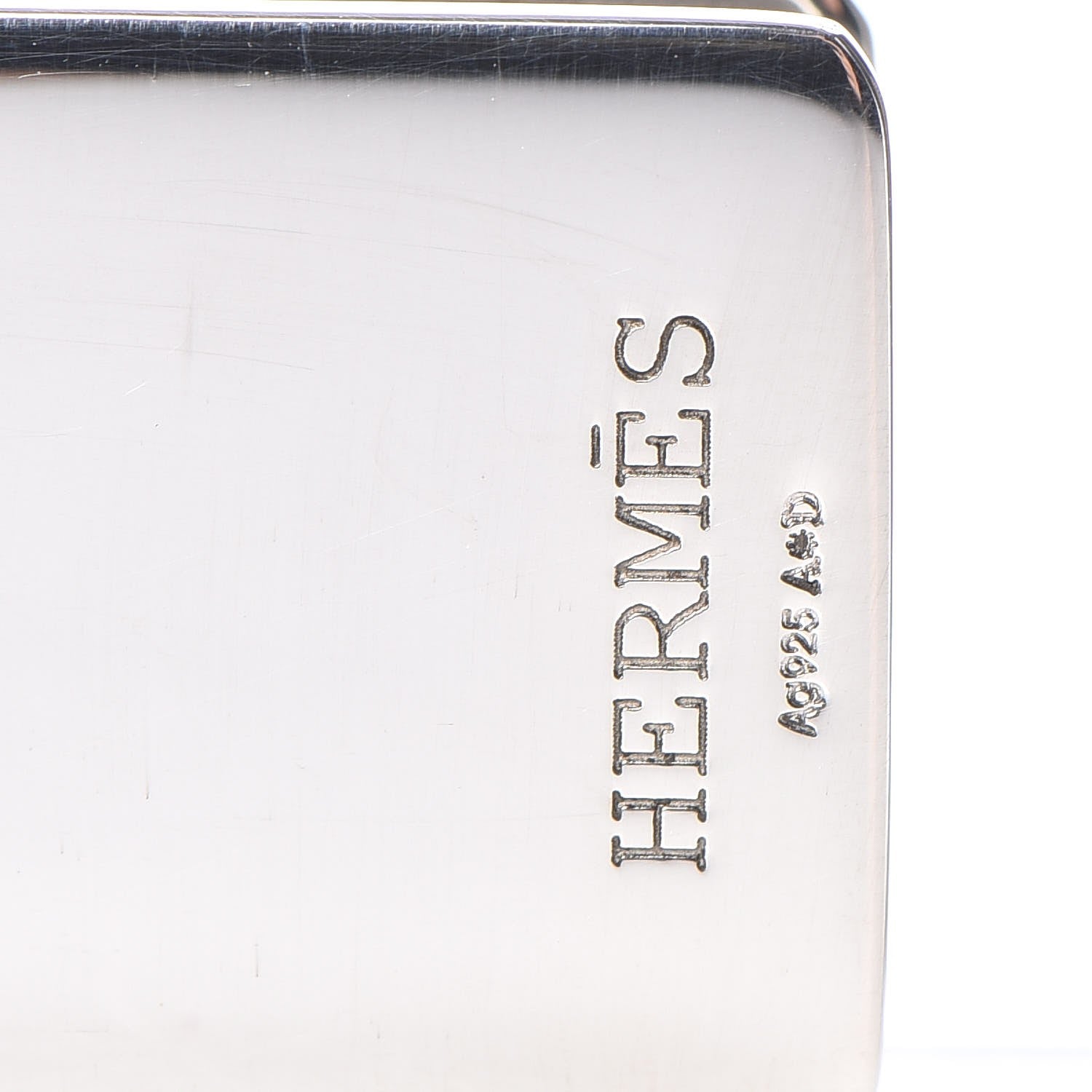 Hermes Sterling Silver Evelyne Money Clip 3 of 4