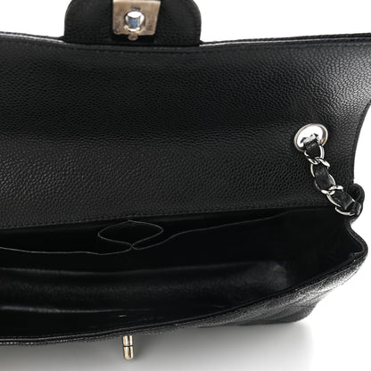 Chanel Caviar Quilted East West Flap Black 5 of 9