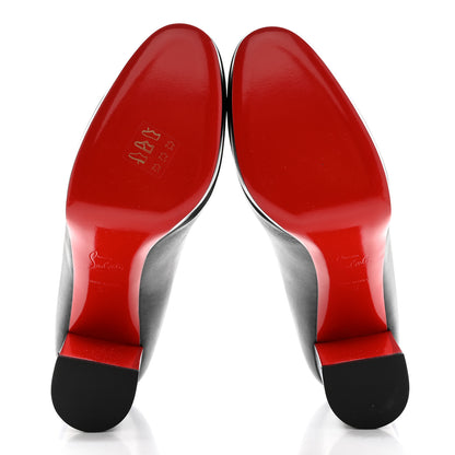 Christian Louboutin Nappa Kabetts 100 Pumps 39 Black Lucido 5 of 10
