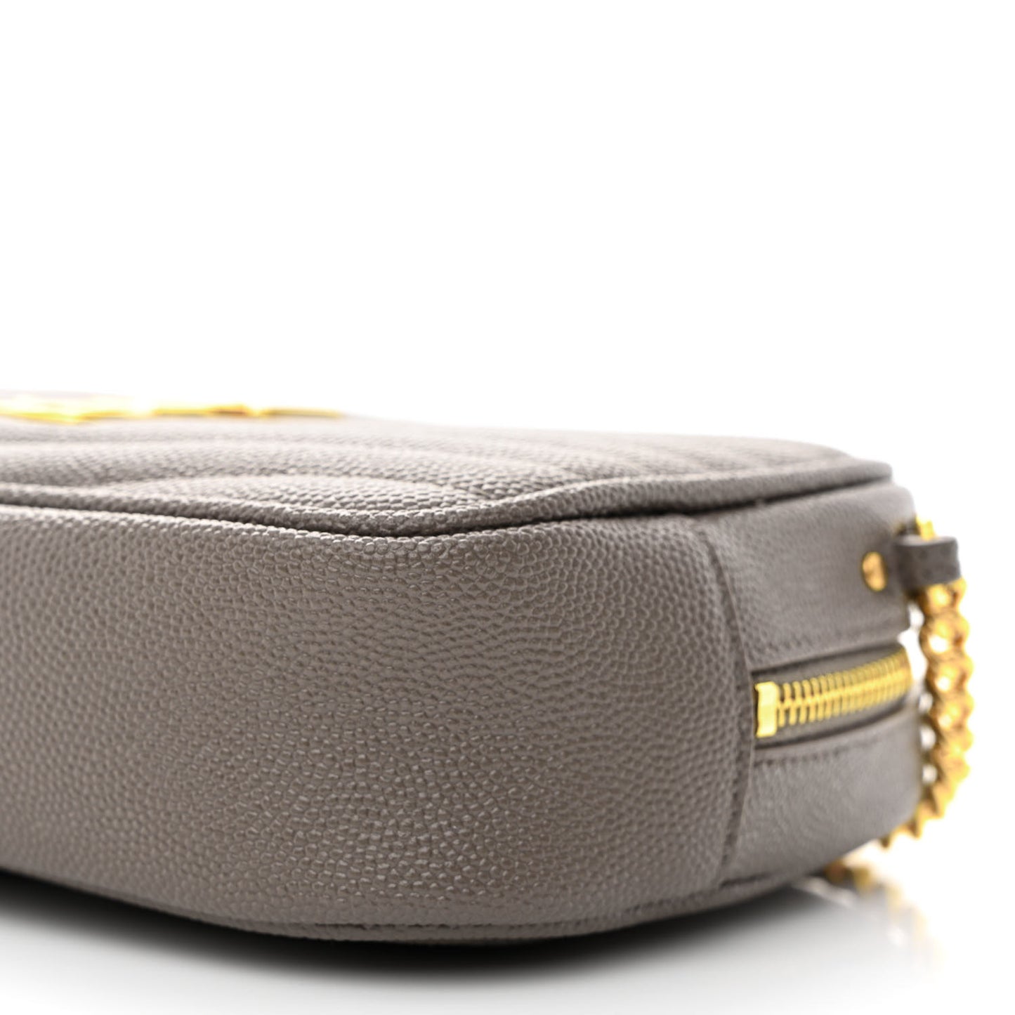 Grain De Poudre Matelasse Monogram Mini Lou Camera Bag Fog