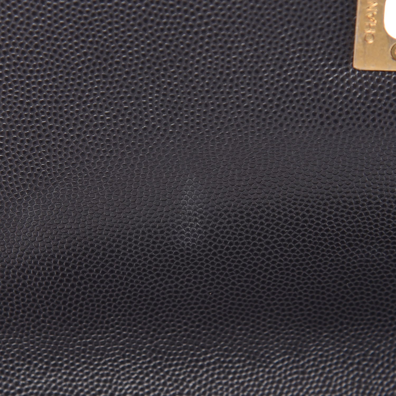 Chanel Caviar Chevron Quilted Small Coco Handle Flap Dark Grey 9 of 11
