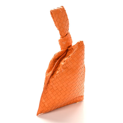 Bottega Veneta Nappa Intrecciato BV Twist Orange 3 of 7