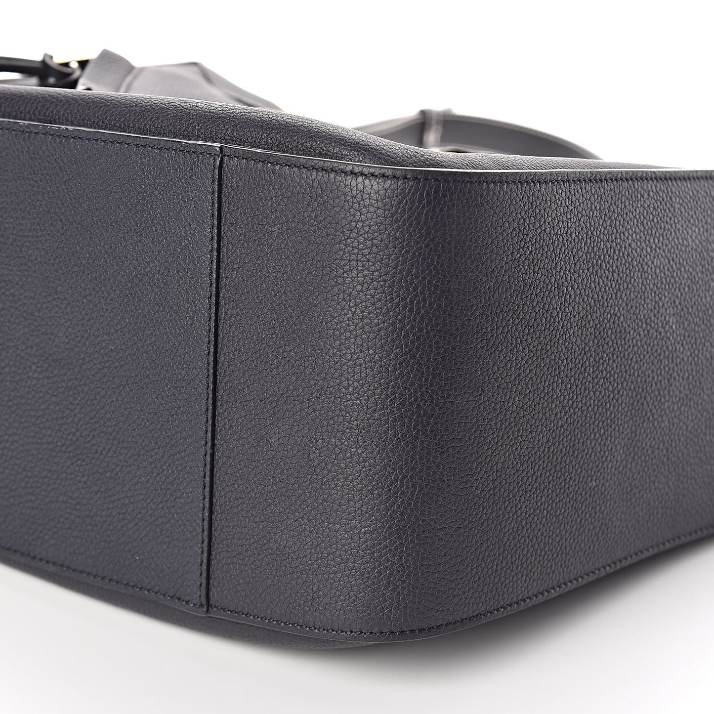 Calfskin Small Hammock Shoulder Bag Midnight Blue Black