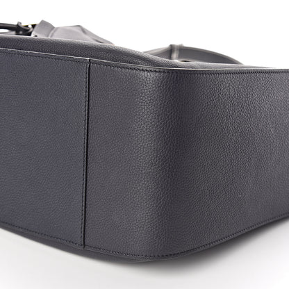 Loewe Calfskin Small Hammock Shoulder Bag Midnight Blue Black 9 of 9