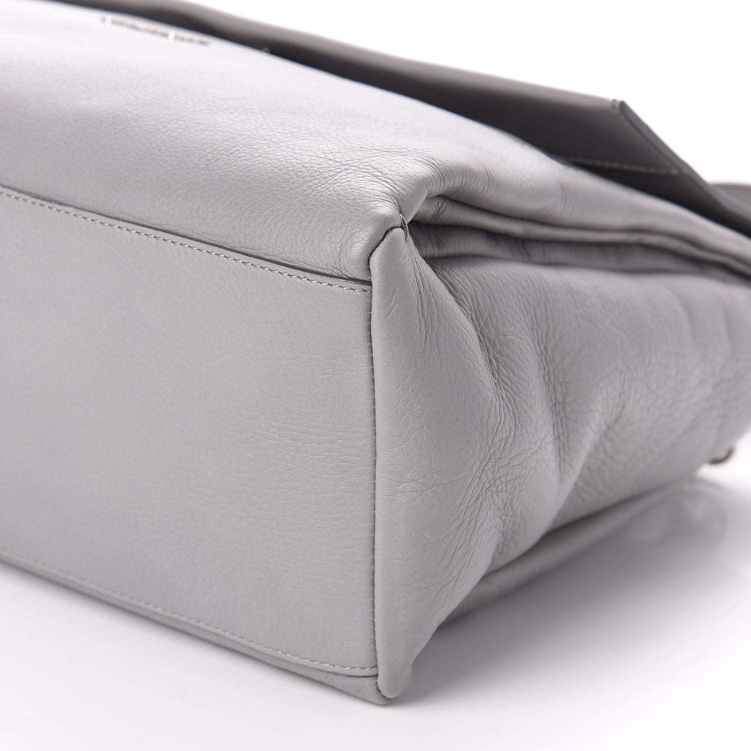 Givenchy Grained Calfskin Medium Pandora Pure Flap Bag Pearl Grey 7 of 10