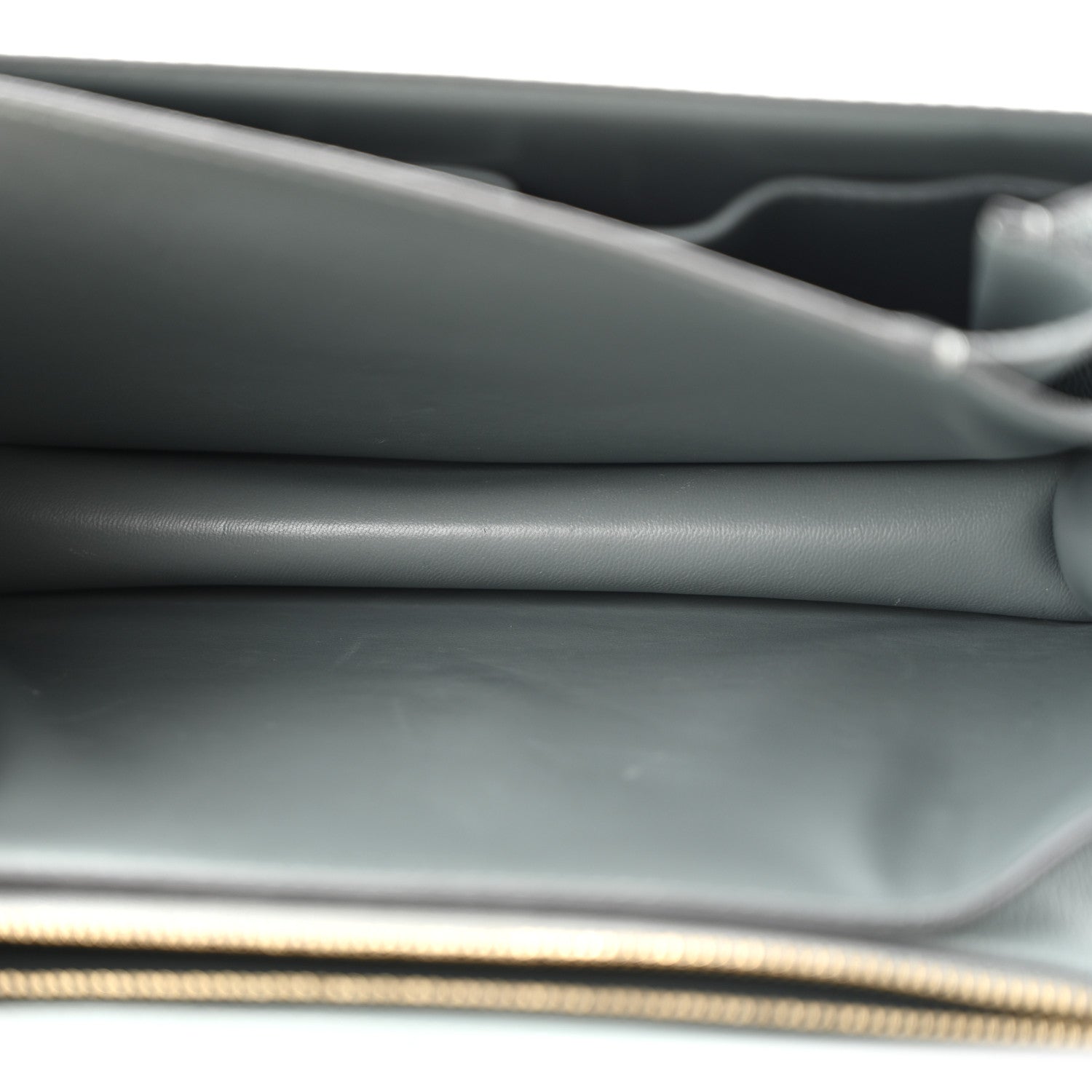 Celine Liege Calfskin Medium Classic Box Flap Bag Storm 5 of 13