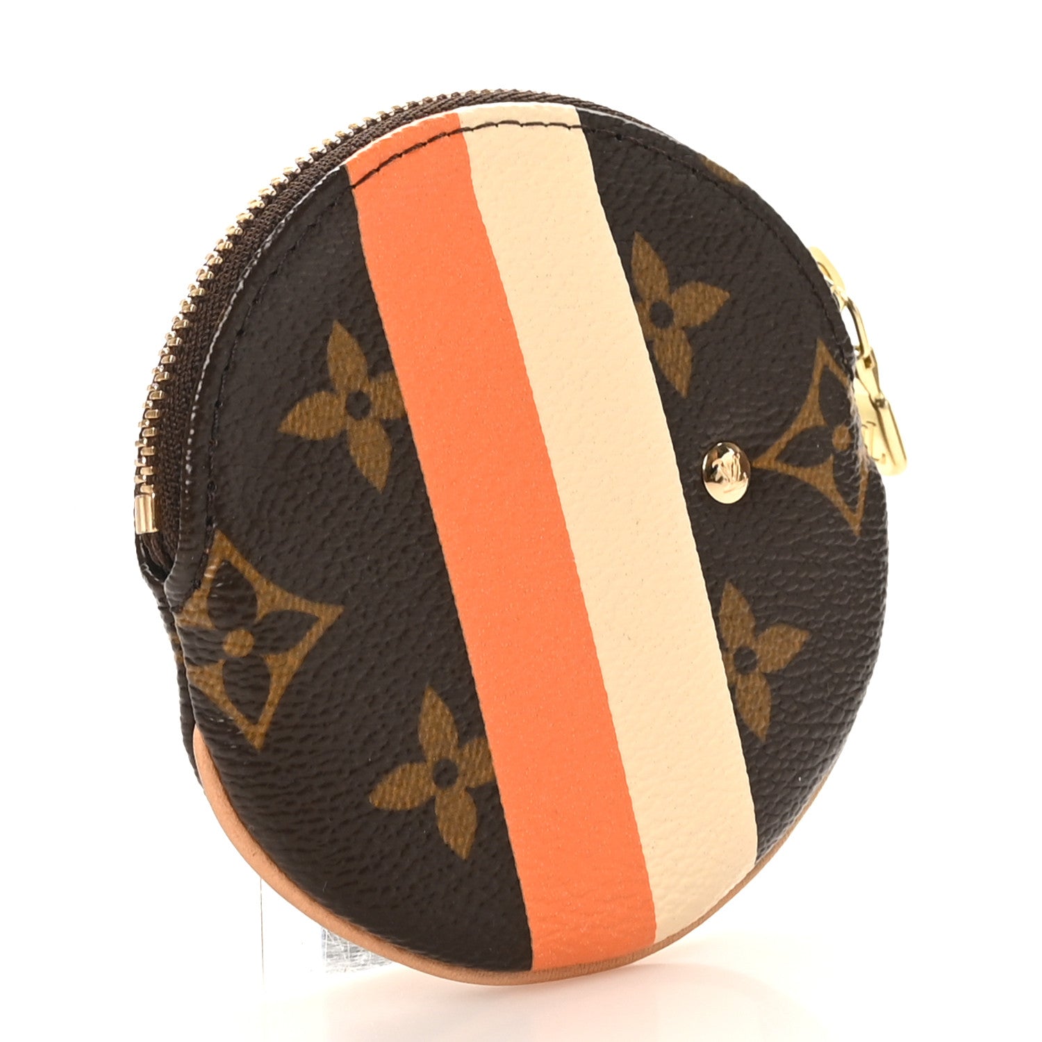 Louis Vuitton Monogram Groom Round Coin Purse 3 of 7