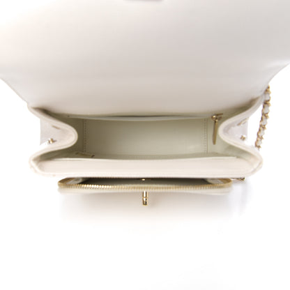 Chanel Caviar Quilted Mini Business Affinity Flap White 4 of 10