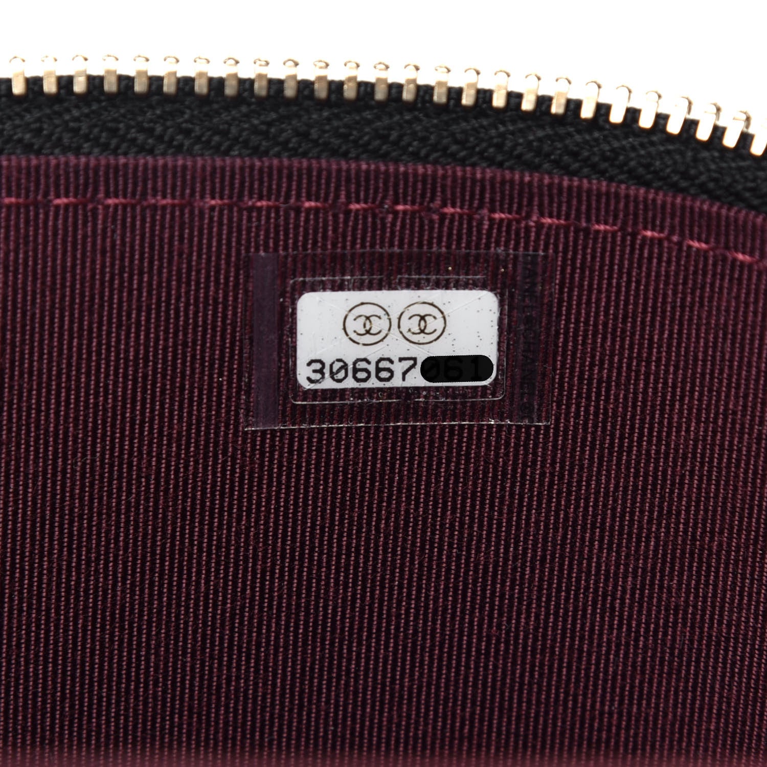 Chanel Lambskin Quilted Small Vanity Case With Chain Black 7 of 9